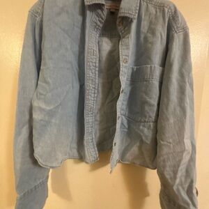 Banana Republic Light Blue Button-Up Shirt